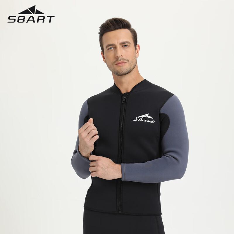 SBART 3MM Thermal Diving Wetsuit Top 3XL