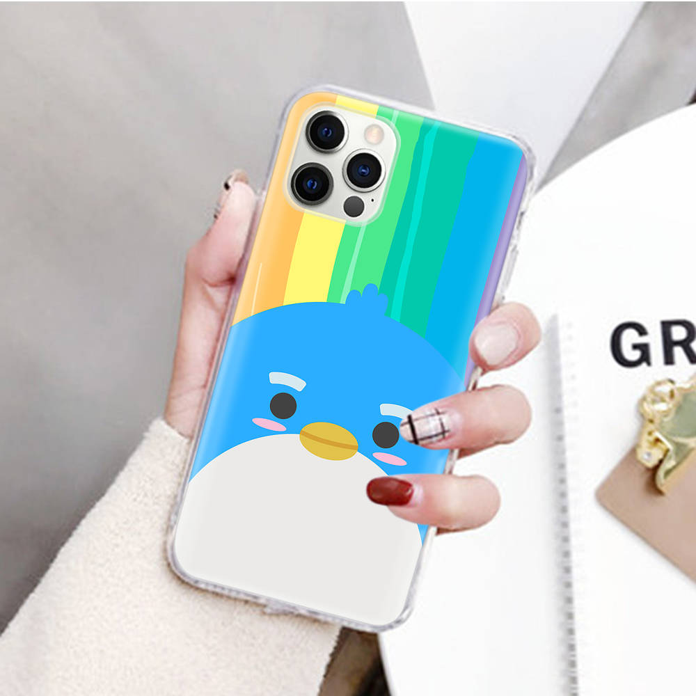 JZ8 Tuxedosam Transparent Case for Samsung A04 A14 A23 M33 M53 Realme 10 9 C35 C55 VIVO Y02 X80 Infinix Hot 30 Note 11 Tecno Spark 8P Pro