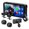 6.25Inch Portable Wireless Motorcycle Recorder lP66Waterproof forApple CarPlay Android Auto Smart Display GPS Navigation Dual BT