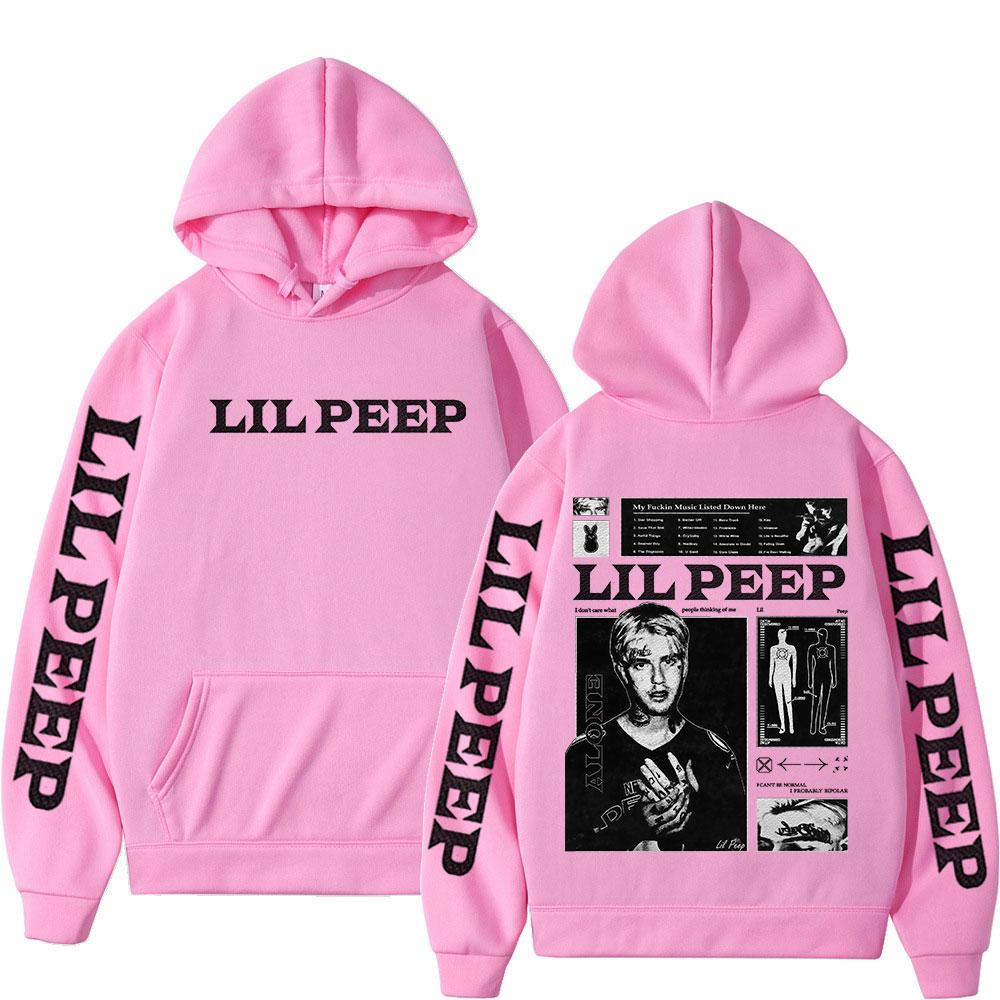 Rapper Lil Peep Hellboy Crybaby Hoodies Men Women High Quality Long Sleeve Sweatshirts Fashion Oversized Pullovers Streetwear