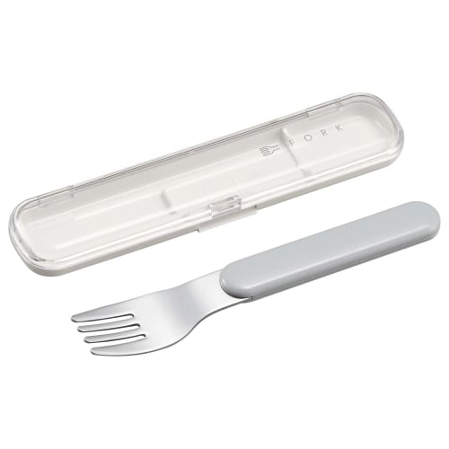 OSK Onigiri Fork & Case, White [FK-2]