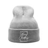 Merry Christmas Print Unisex Winter Hats Knitted Cap Beanie Caps For Man Sporting Cozy Beanie Ideal Choice For Daily Wear