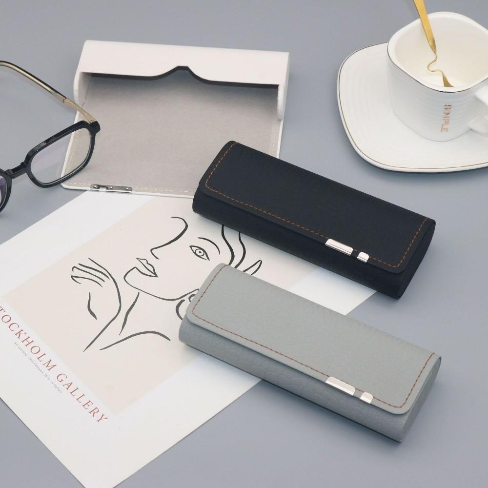 PU Leather Glasses Case Anti-Pressure Glasses Storage Box New Sunglasses Case  Men Women