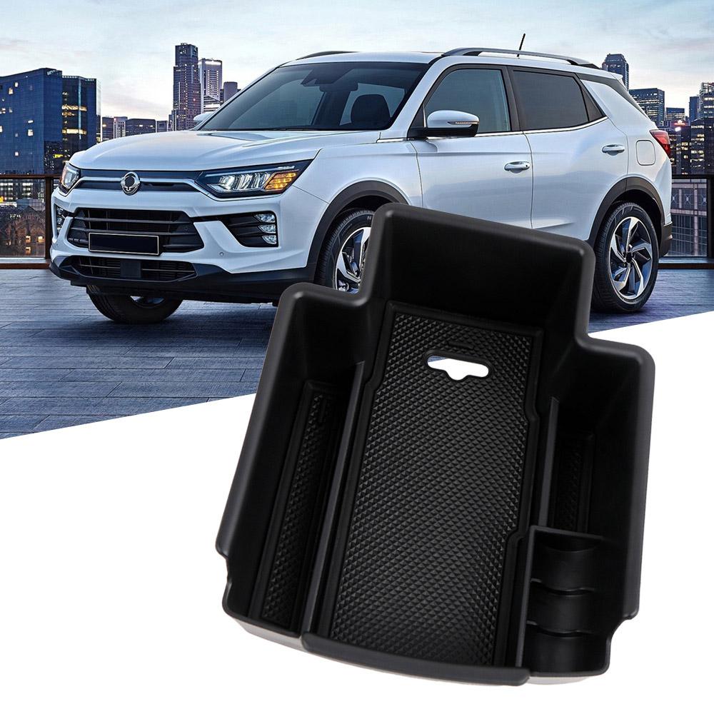 

Автомобильный центральный подлокотник для хранения ящика для Ssangyong Korando C300 2019 2020-2022, органайзер для центральной консоли