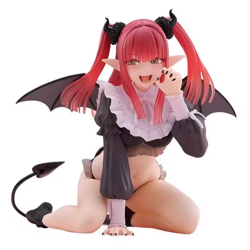 Anime Kitagawa Marin Figure Devil Action Figure Kneeling Pose Kitagawa Adult Model Desktop Ornaments Collection Toy Gifts