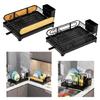 Versatile Use Dish Drying Storage Rack Kitchen Supplies with Protective Skid Feet Large Capacity for Most Kitchens