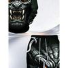 Black Rock Demon Dragon 3D Printed Men'S Casual Sweatshirt And Sweatpants Two-Piece Set