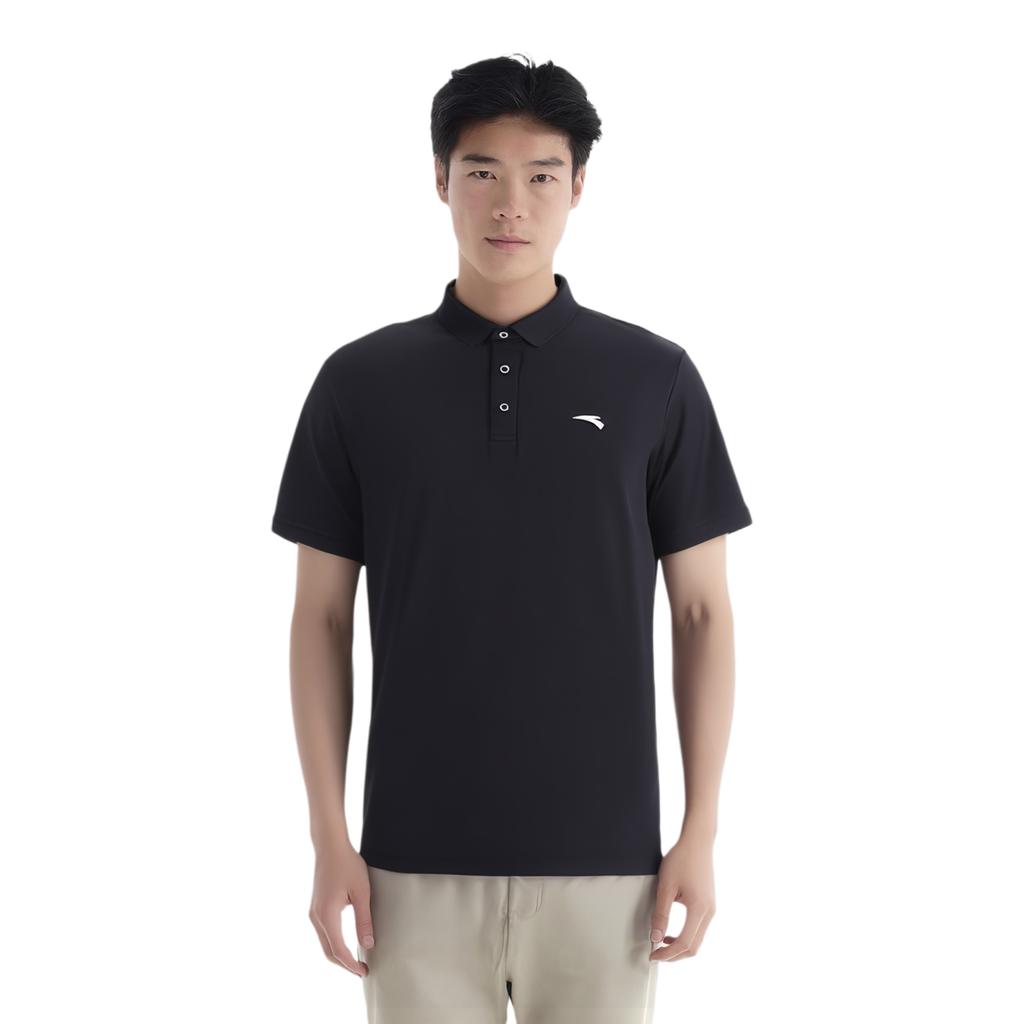 Anta Breathable Quick-Dry Sports Polo Shirt Unisex tops 452520203-2