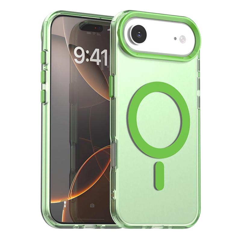 Magnetic Adsorption Wireless Charge Clear Case For iPhone 17 Air Transparent Phone Case iPhone 17 Air Case For iPhone 17 Pro Max