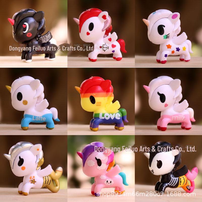 My Little Pony Mermaid Unicorn Figurines: Fantasy Blind Box Accessories