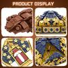 MOC Magic School Chocolate Frog Building Blocks Sweets Box Wizard Card Hogwarts Chocolate Frog Brick Toy Kid Gift