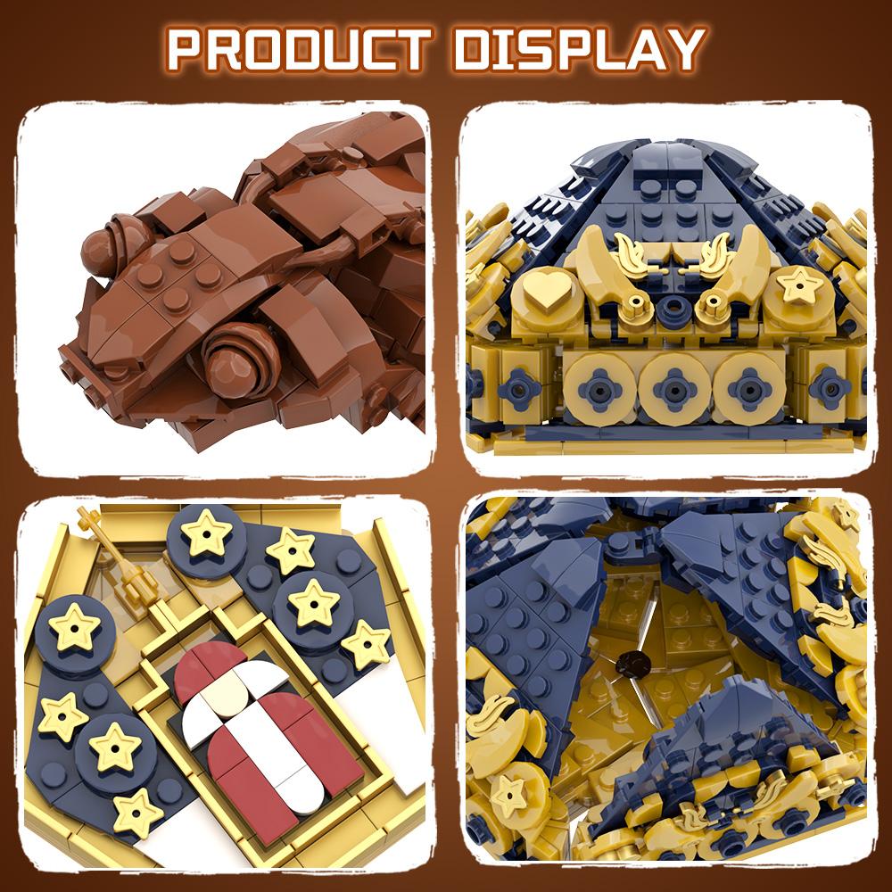 MOC Magic School Chocolate Frog Building Blocks Sweets Box Wizard Card Hogwarts Chocolate Frog Brick Toy Kid Gift