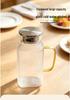 Großvolumige Kaltwasser-Teekanne aus hochborosilicate Glas für Zuhause & KTV