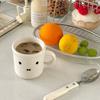 Cute Bunny Ceramic Mug Water Cup Ins Style Coffee Cup High Looking Household Breakfast Cup Cartoon Milk Cup