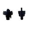 Drum Accessory Plastic Cymbal Support System for Precise Positioning and Effortlessly Installation Process