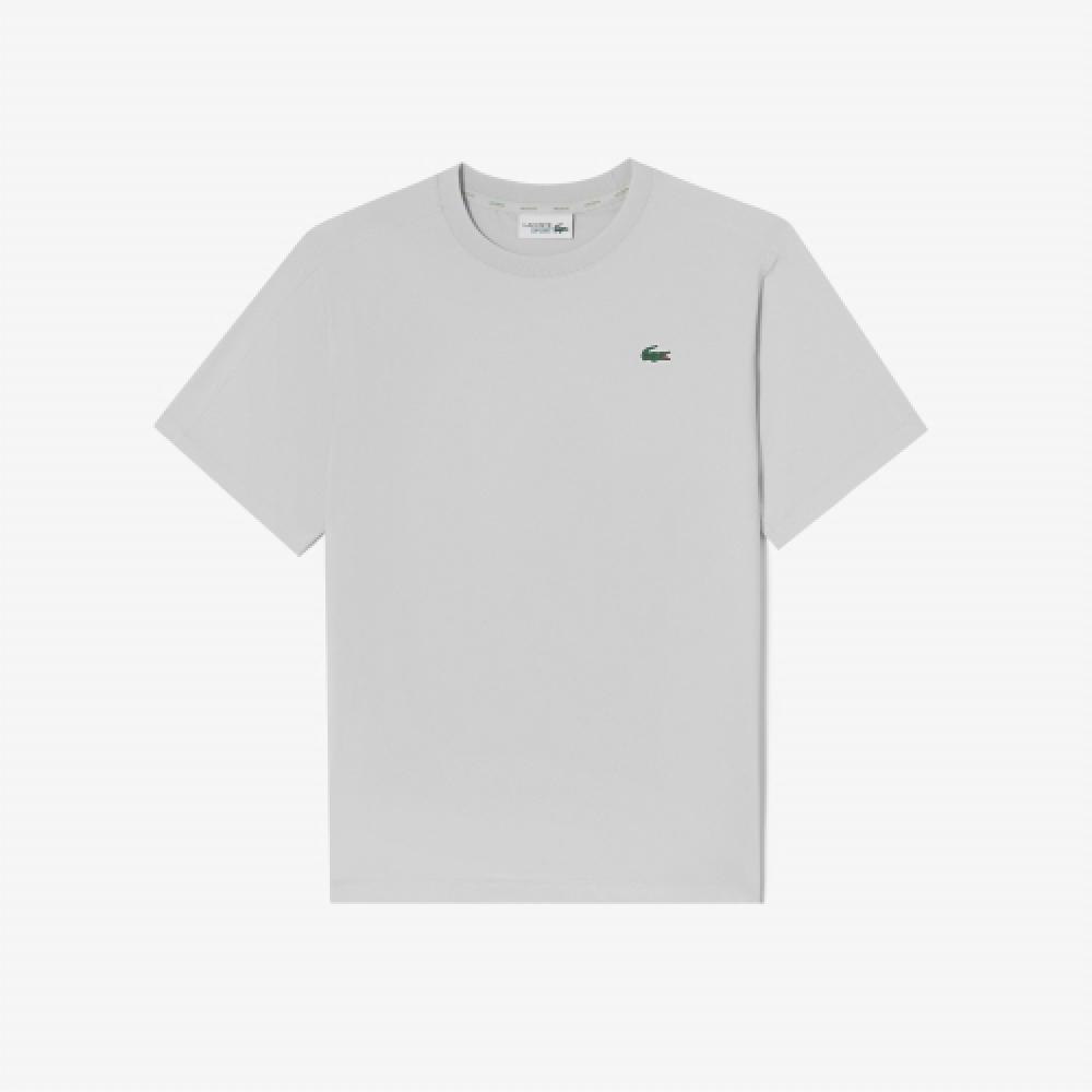

LACOSTE Common Cool Текстурированная футболка с коротким рукавом [Серый Меланж]