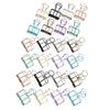 Hollow Dovetail Clip MultiColor Long Tail  Clips Paperclip Office Decorative Tool