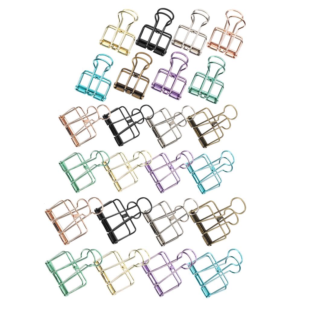 Hollow Dovetail Clip MultiColor Long Tail  Clips Paperclip Office Decorative Tool