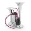 12V 600dB Super Loud Dual Horn Speakers Dual Electric Air Horn Kit With Compressor for Vehicle, Car, Truck, and Bat