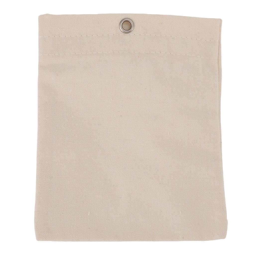 Curtain Weights Canvas Self Adhesive Closure Drapery Weighted Bags with Clamps for Tablecloth Picnic Mat