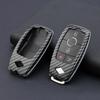 Remote Key Fob Case Cover Carbon Fiber Style ABS Fit for Mercedes Benz A B C E S G Class GLA GLC GLE CLA EQA EQB X243 EQC N293
