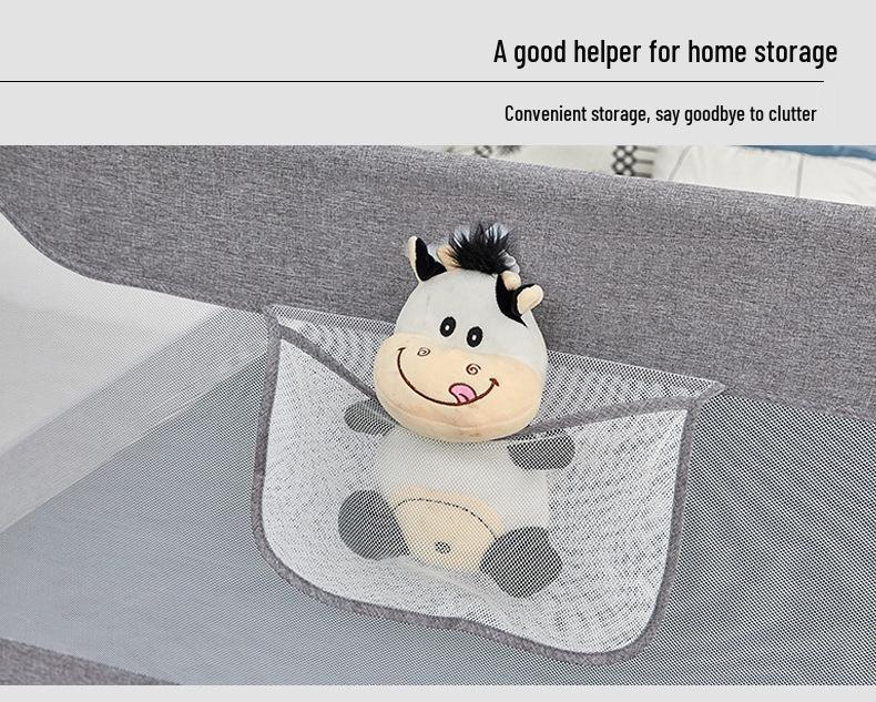 Children's Adjustable Height Bed Safety Guardrail