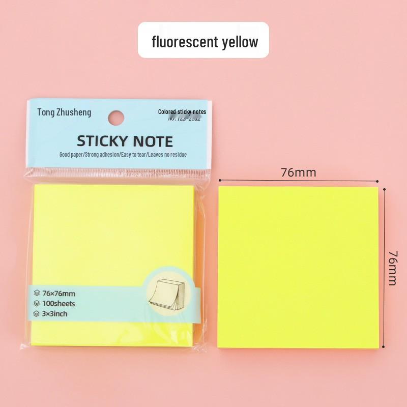Morandi Color Sticky Notes - Tearable Student Stationery Index Tabs & Message Memo Pads