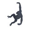 New Kitchen Wall Door Metal Hook Key Hanger Cat Tail Monkey Shaped Decor Holder Clothes Storage Rack Seamless Hook Tool