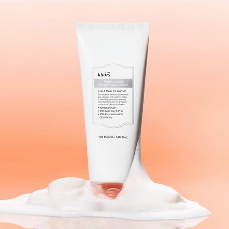 

[Gwanghwamun Cleanser] Klairs Freshly Juiced Vitamin Pack Cleanser 150 mL