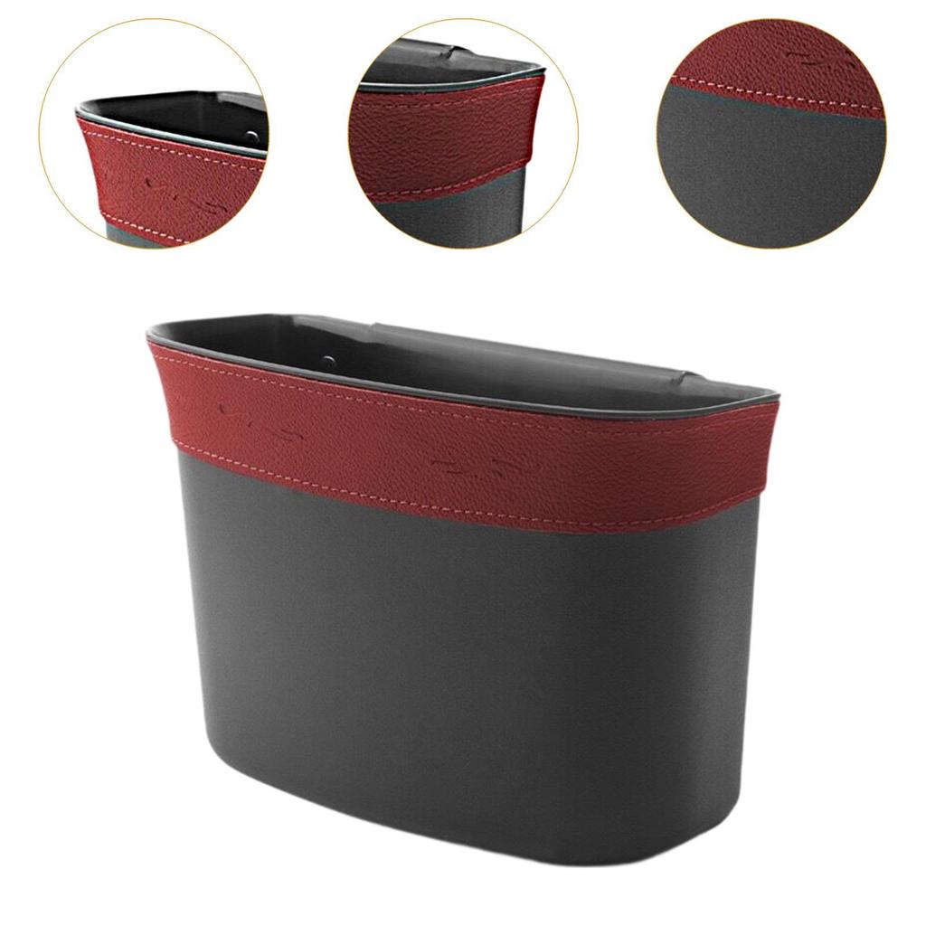Trash Can Car Storage Box Versatile for Bathroom Office Vanity Tabletop