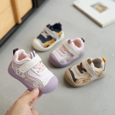 Zapatos para bebés y niños pequeños suela blanda invierno nuevos para niños y niñas zapatos deportivos infantiles zapatos funcionales cálidos dos zapatos de algodón