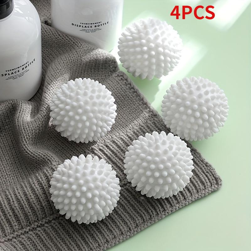 6 Reusable Laundry Balls - Effective Anti Wrap Laundry, Drying, Fabric Softening, Stain Removal, and Care - for Cleaning