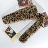 Faux Fur Furry Plush Belt Leopard Print Tassels Waistband Hip-hop Waist Belt  Jeans Decor