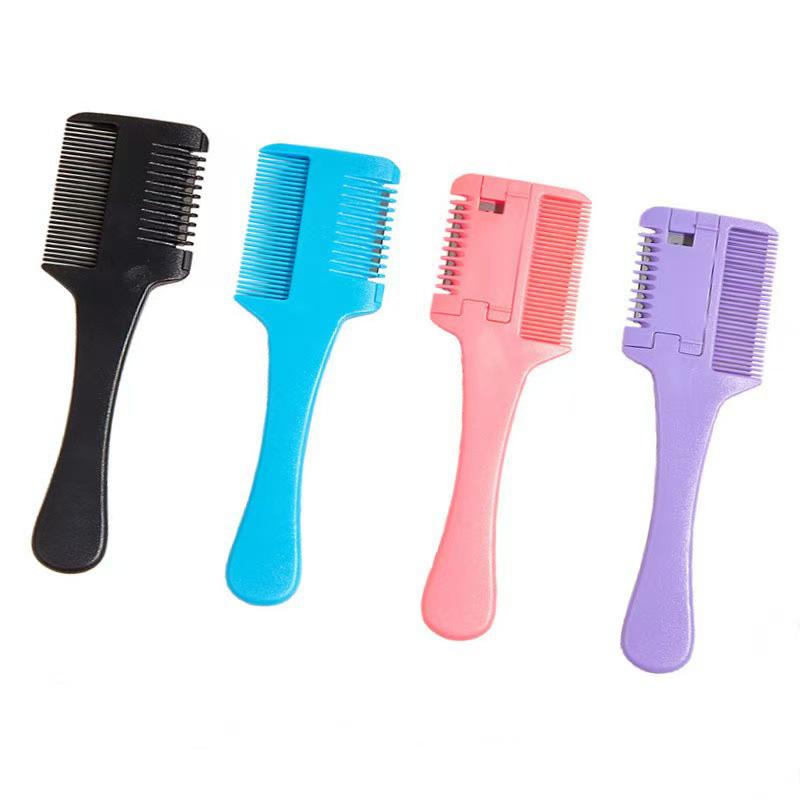 Dual-Use Hair Thinning Comb with Stainless Steel Blade