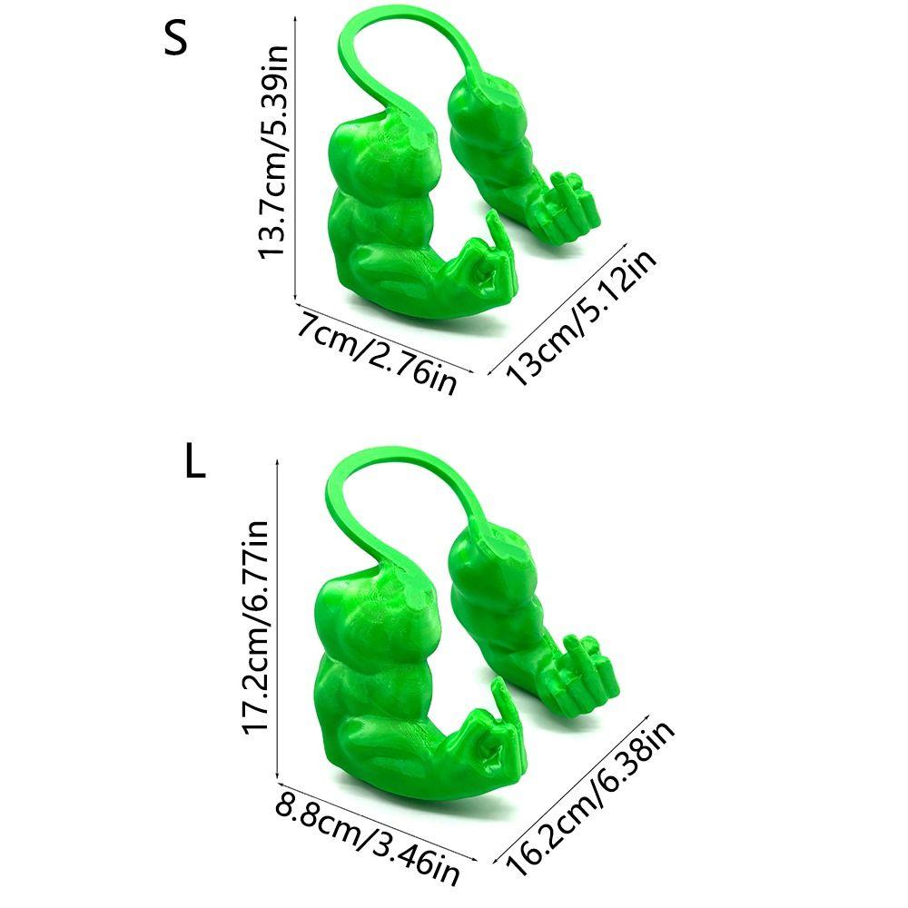 Lightweight Cat Neck Arm with Muscle Adjustable Cat Fist Hulk Arm  Halloween