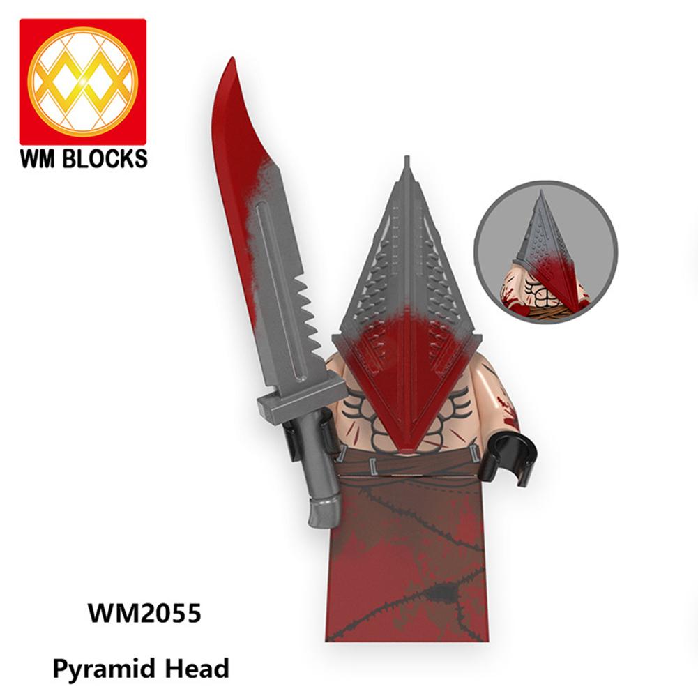 Wm Halloween Series Assembled Minifigure Building Blocks Children Puzzle Toys Birthday Gifts