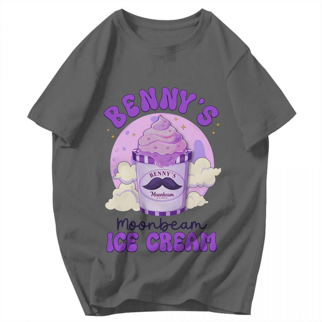 T-shirt da uomo Benson Boone Moonbeam Ice Cream Tour Album 2025 Trendy Estiva Y2K Grafica Personalizzata Abbigliamento Unisex T-shirt