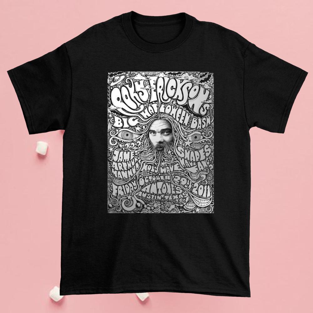 

Roky EricksonShapes Have Fangs Black Men All size Shirt Unisex T-Shirt S