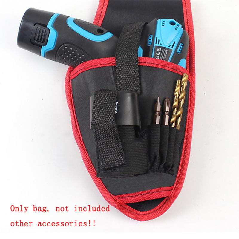 Portable Cordless Drill Holder Screwdriver Waist Power Tool Bag
