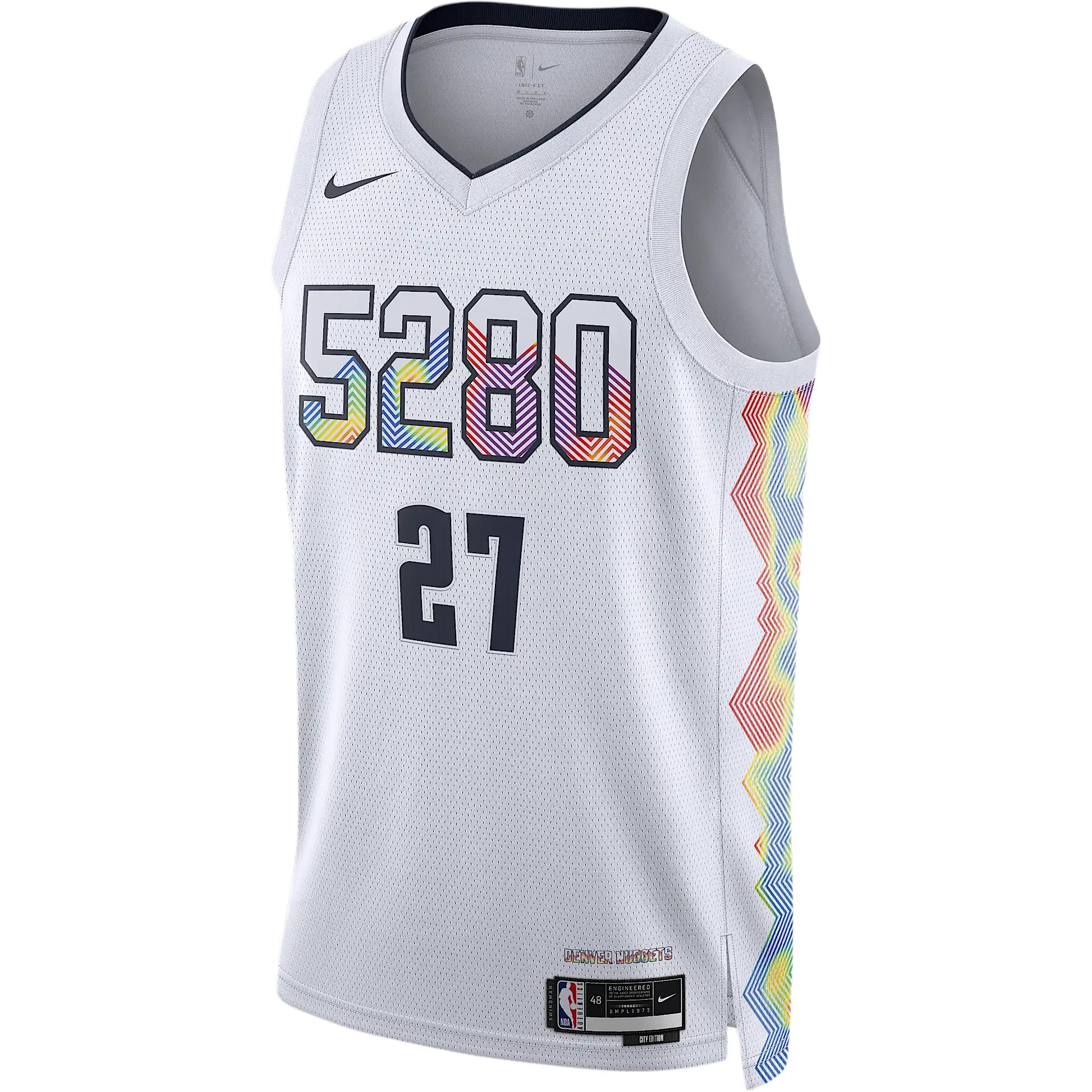 Nike Jamal Murray Denver Nuggets 2024/25 City Edition Men s Nike Dri FIT Nba Swingman Jersey FQ4340-100 L(48)