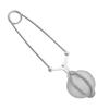 4pcs Rustproof Teas Filter Ball Stainless Steels Easy to Open Close Clip Kitchen Teas Mesh Infuser Strainer with Handle