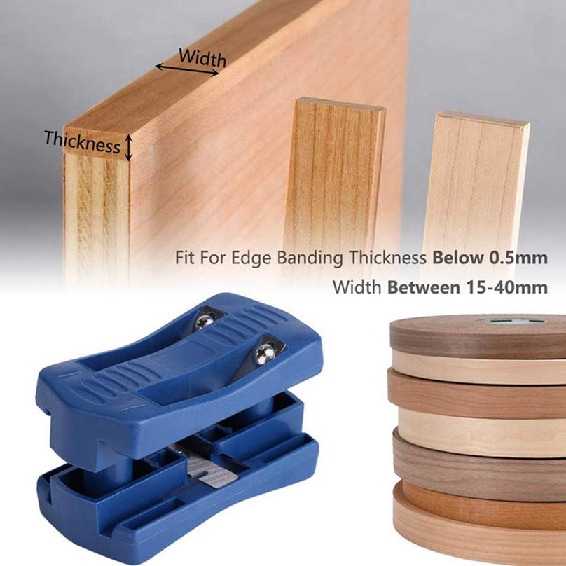 Sheet Edge Banding Line Trimmer Aligner Woodworking Manual Edge Banding Machine Planing Knife