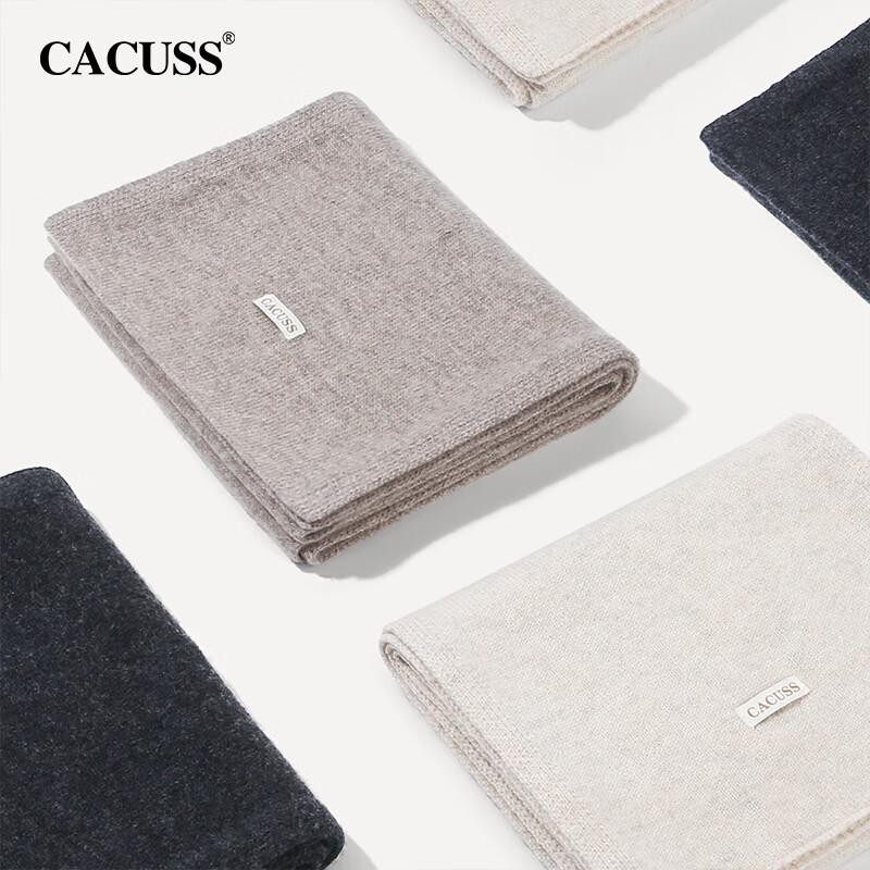 CACUSS Women's Pure Wool Shawl Scarf
