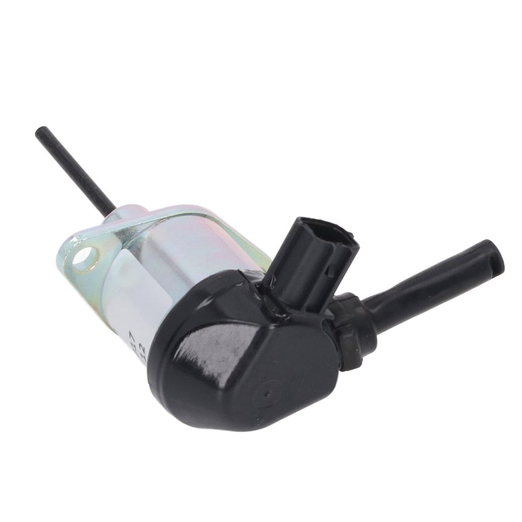 12V DC Fuel Shutdown Solenoid Valve 1A021‑60017 Engine Cut Down Flameout Valve for Kubota V2003