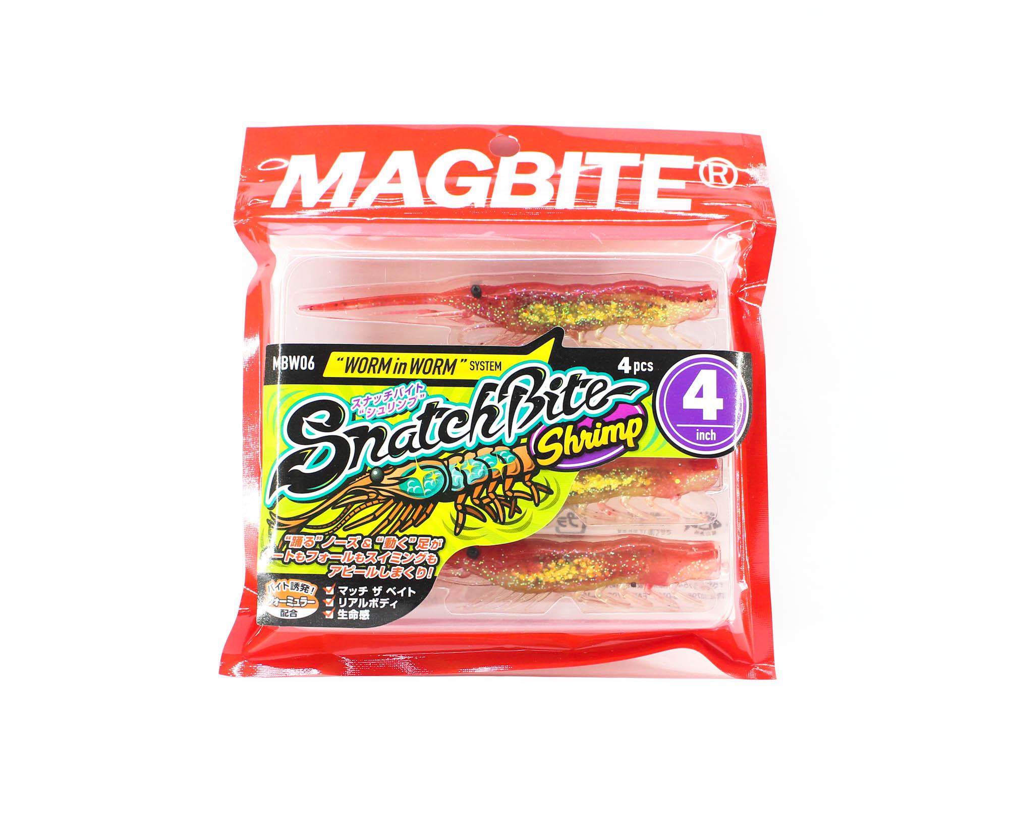 

Harimitsu Magbite MBW06 Креветки Snatch 4 дюйма, 4 шт. в упаковке 01 (5068)
