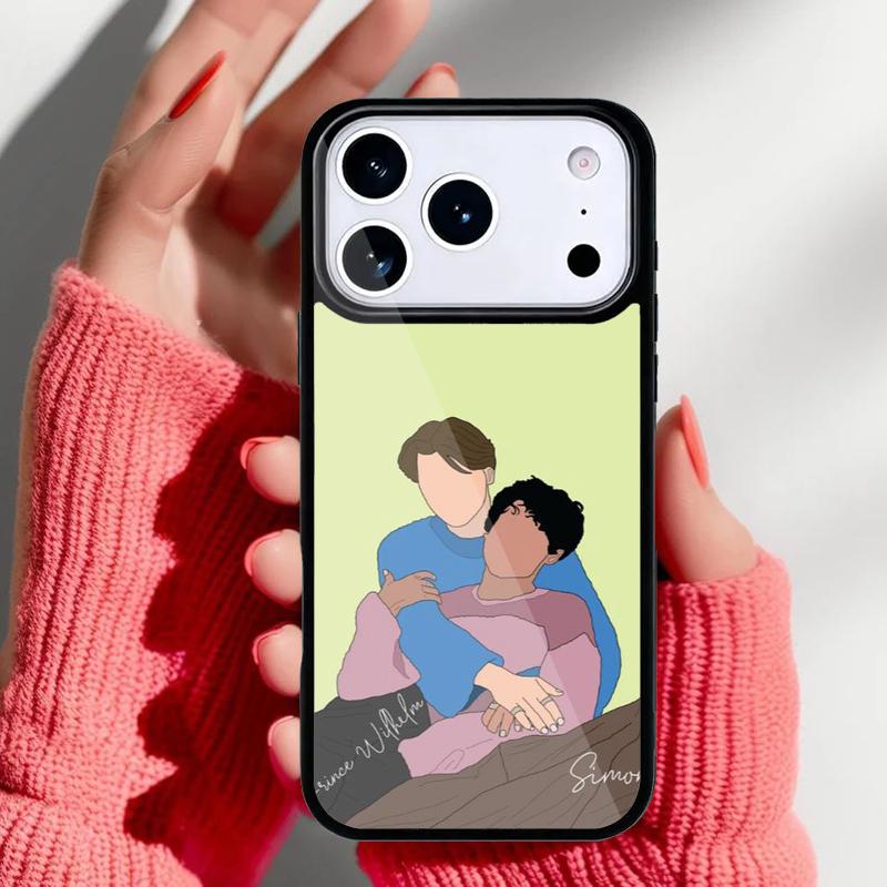 Young Royals Simon and Wilhelm Phone Case for iPhone 17 Air 16e 15 14 13 Pro Max Back Cover for 12 11 Pro Coque