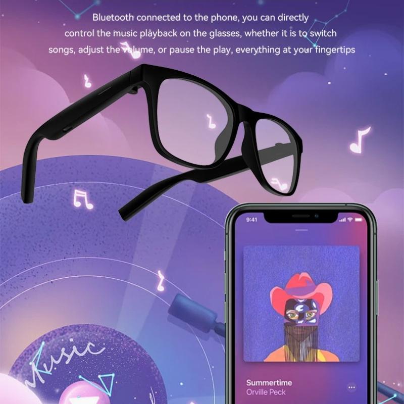 Men Smart Glasses D11 Plus Women Bluetooth Glasses Voice Call Control Music UV Polarized Sunglasses