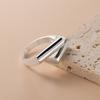 925 Sterling Silver Unique Simple Ring For Women Jewelry Finger Open Vintage Handmade Ring Allergy For Party Birthday Gift