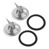 2Pieces Juicer Blade Mount Essential Kitchen Appliances Part Blenders Blade Head