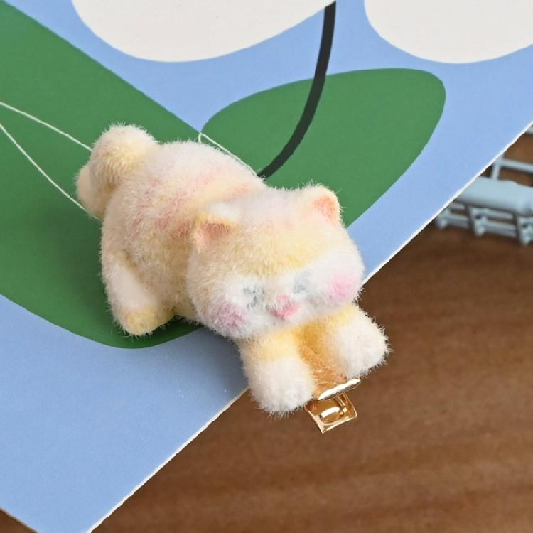 Nonslip Hair Clip For Sports Dance Cute Cats Design Barrettes Strong Hold Comfortable Hairpiece Cartoon Accessory